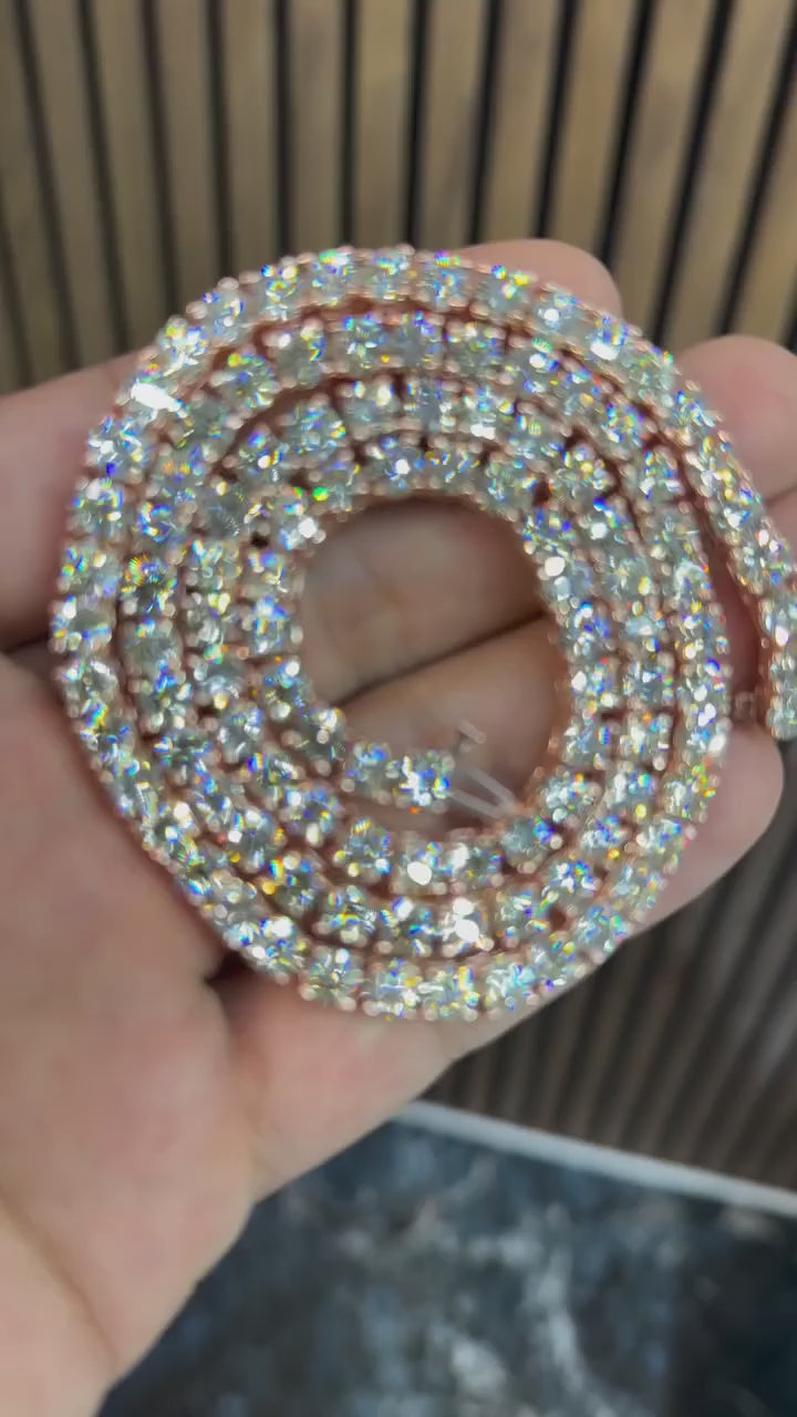 Moissanite Tennis Chain (Passes All Testers)